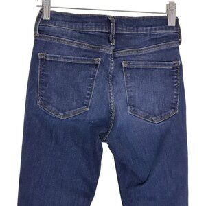 Gap 1969 True Skinny Jeans Y2K Low Rise Denim Pants Blue 25 R